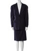 Louis Feraud Wool Skirt Suit