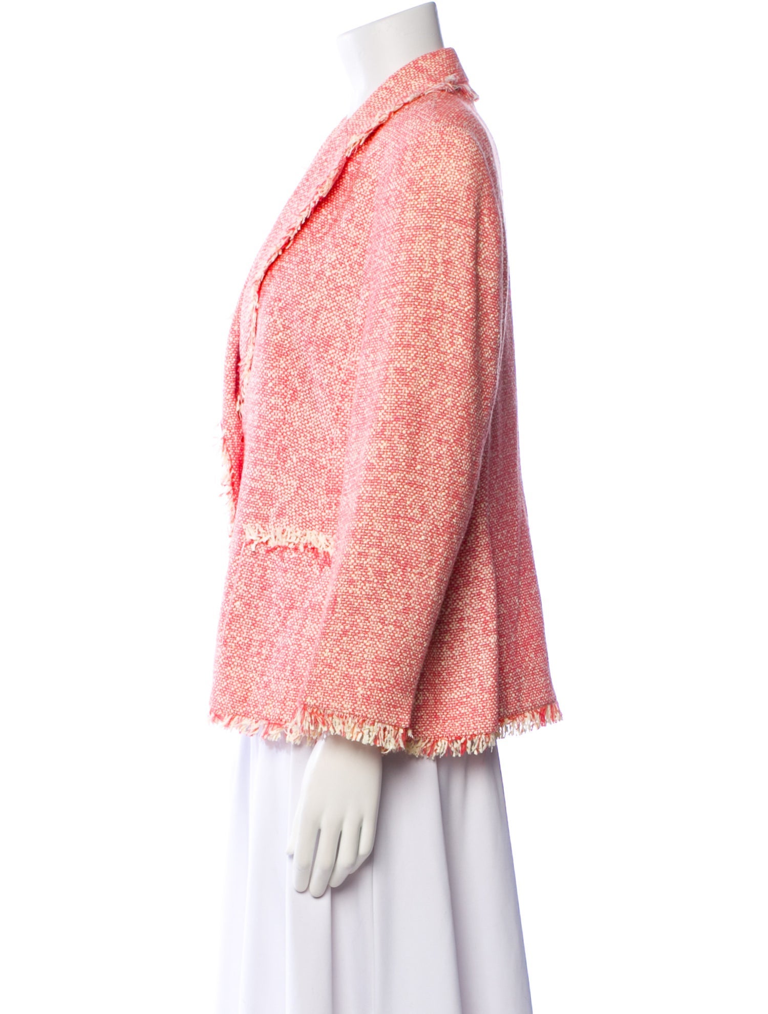 Louis Feraud Tweed Pattern Blazer