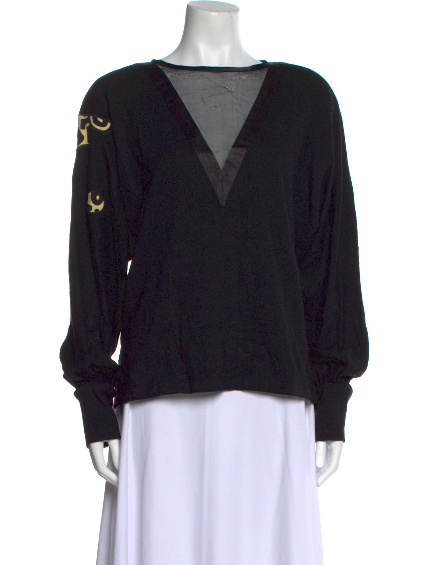 Louis Feraud Bateau Neckline Sweater