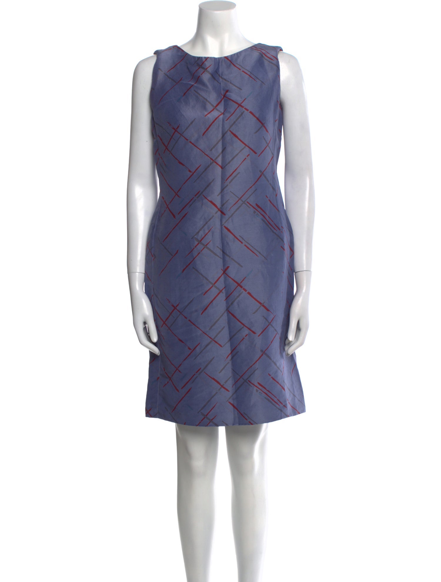 Louis Feraud Printed Mini Dress