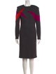 Louis Feraud Wool Knee-Length Dress
