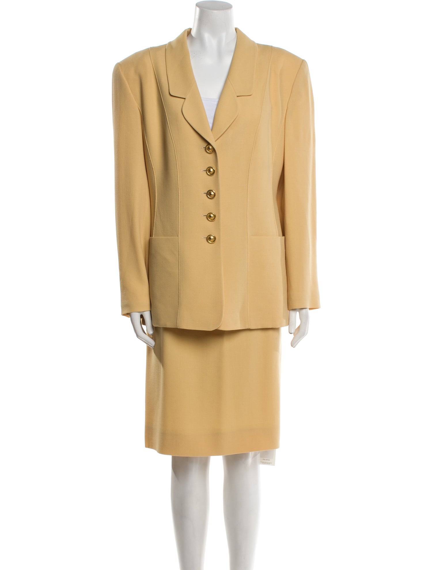 Louis Feraud Vintage 1980's Skirt Suit