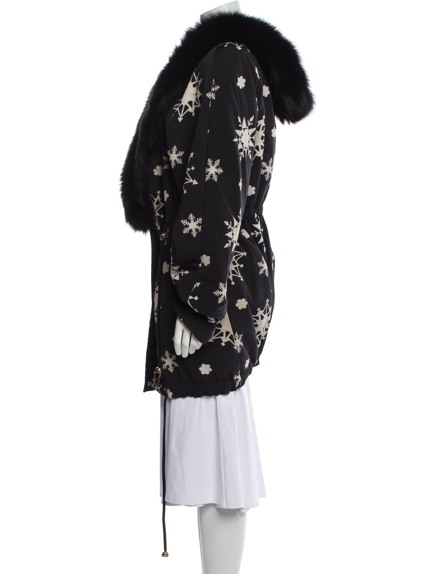 Louis Feraud Floral Print Coat