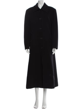 Louis Feraud Angora Trench Coat