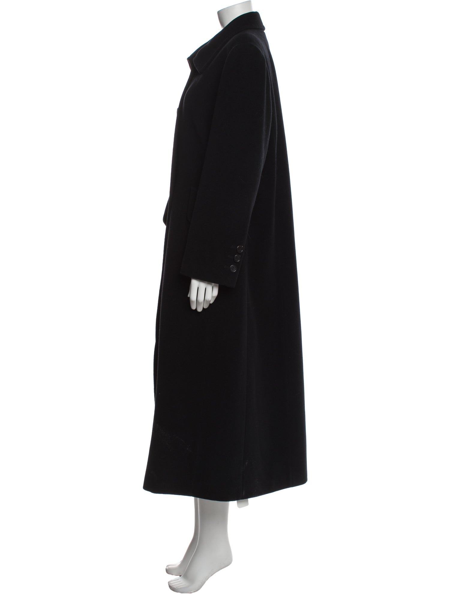 Louis Feraud Angora Trench Coat