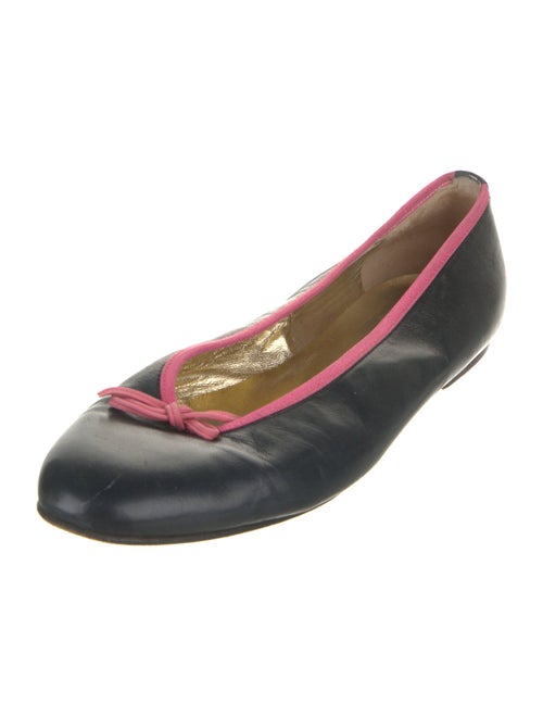 Louis Feraud Leather Ballet Flats