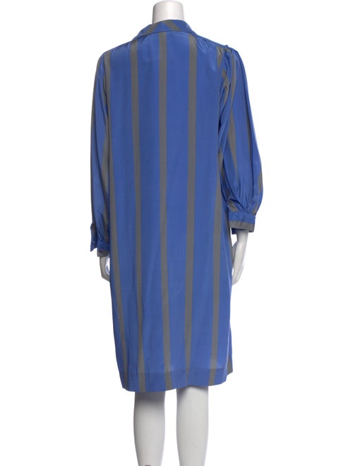 Louis Feraud Silk Knee-Length Dress