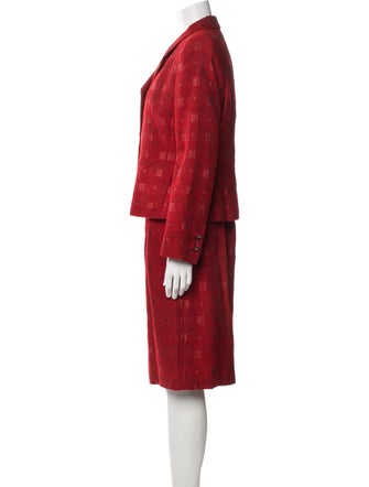 Louis Feraud Wool Skirt Suit