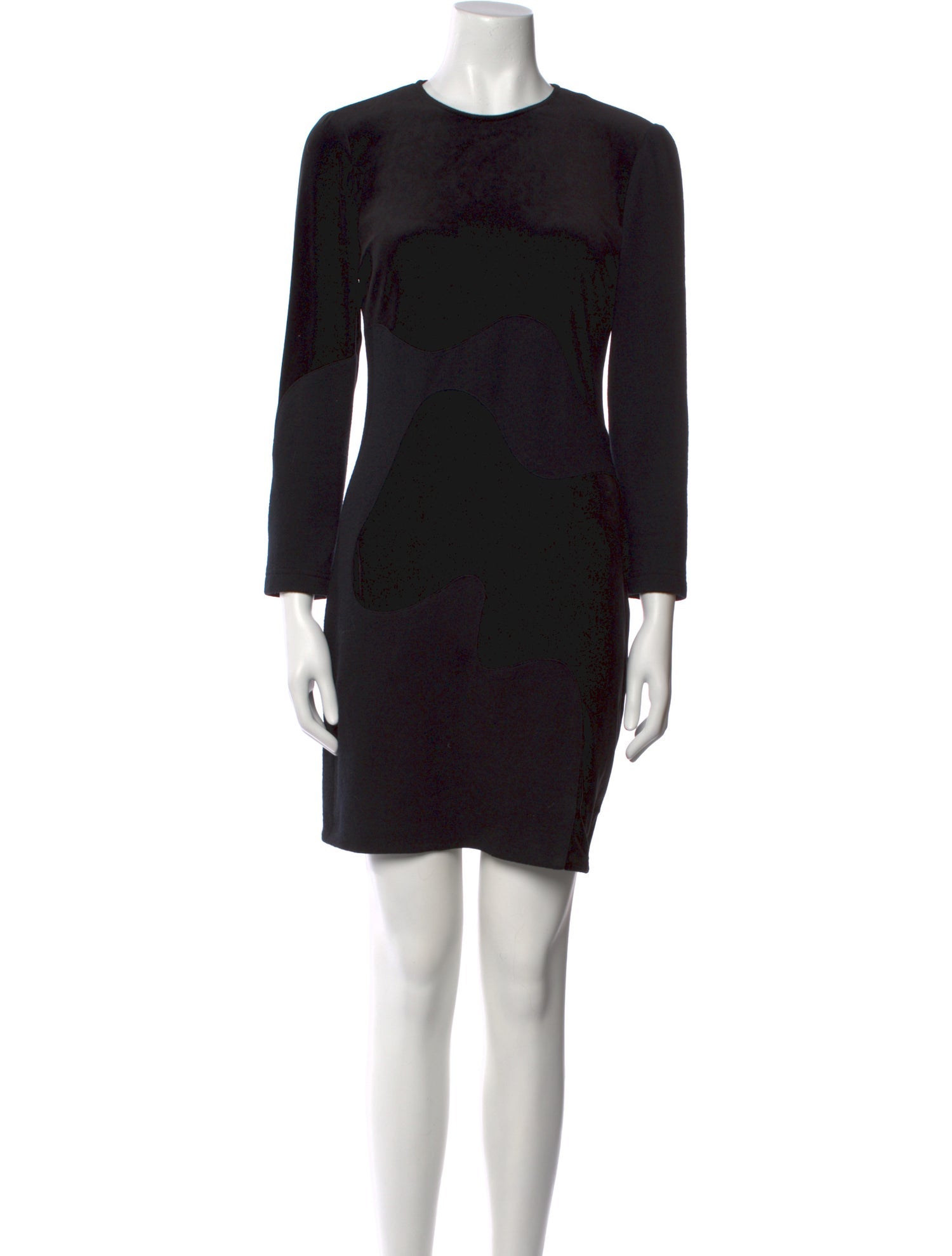 Louis Feraud Virgin Wool Mini Dress