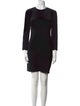 Louis Feraud Virgin Wool Mini Dress