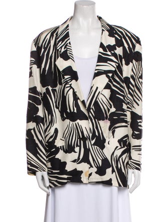 Louis Feraud Printed Blazer