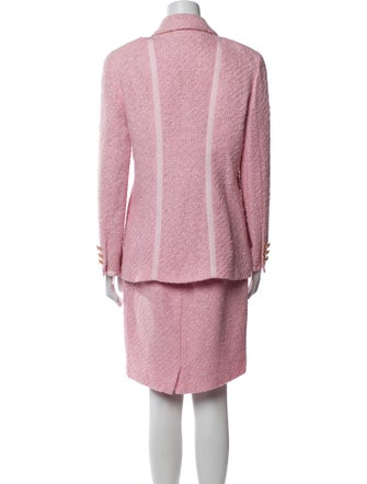 Louis Feraud Grosgrain Trim Skirt Set