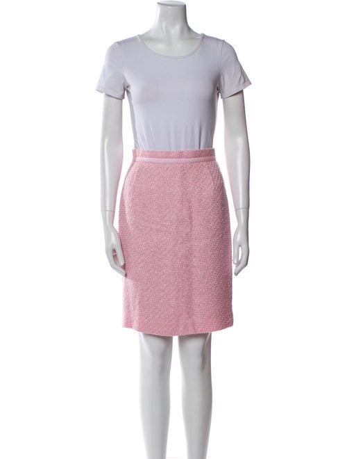 Louis Feraud Grosgrain Trim Skirt Set