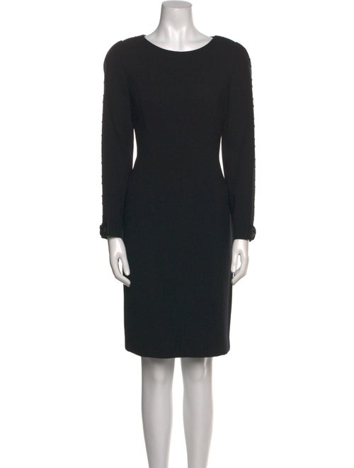 Louis Feraud Wool Knee-Length Dress