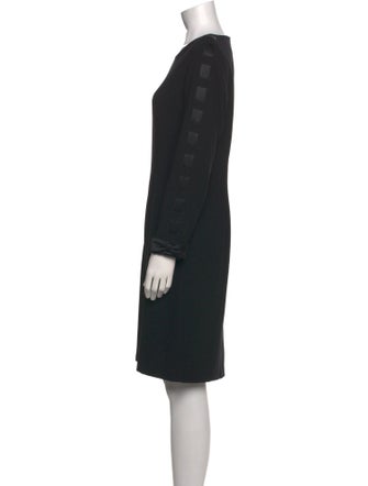 Louis Feraud Wool Knee-Length Dress