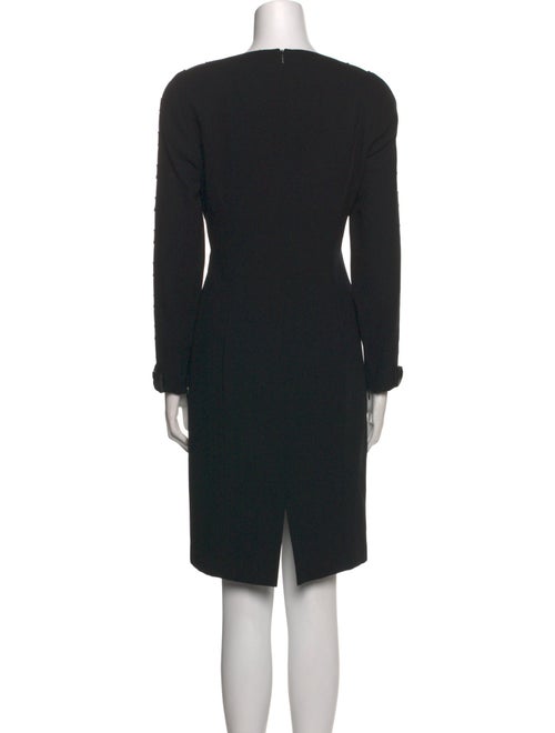 Louis Feraud Wool Knee-Length Dress