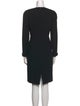 Louis Feraud Wool Knee-Length Dress