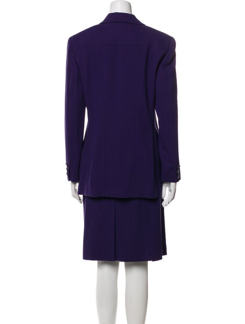 Louis Feraud Wool Skirt Set