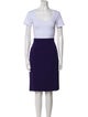 Louis Feraud Wool Skirt Set