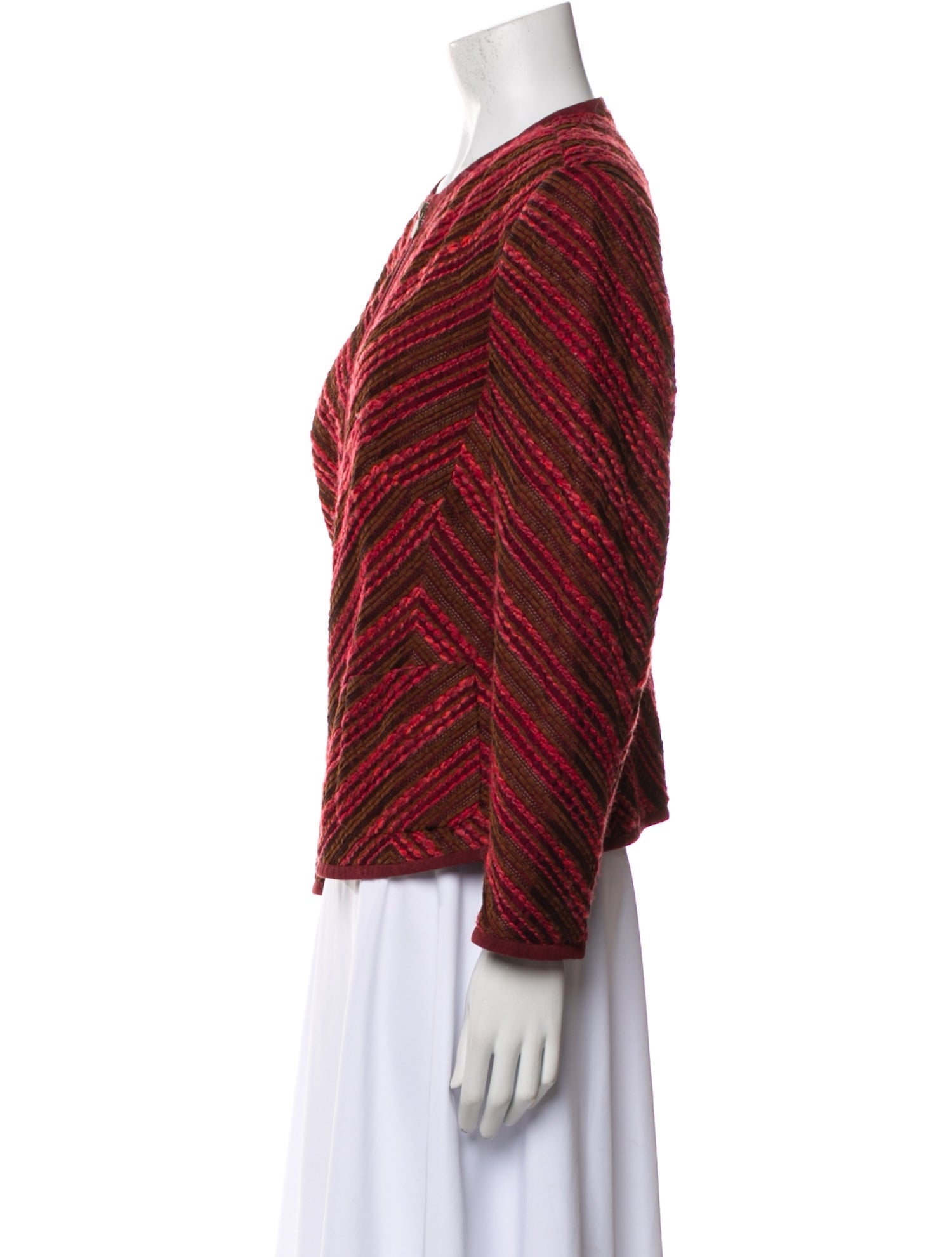 Louis Feraud Striped Evening Jacket