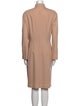 Louis Feraud Wool Knee-Length Dress