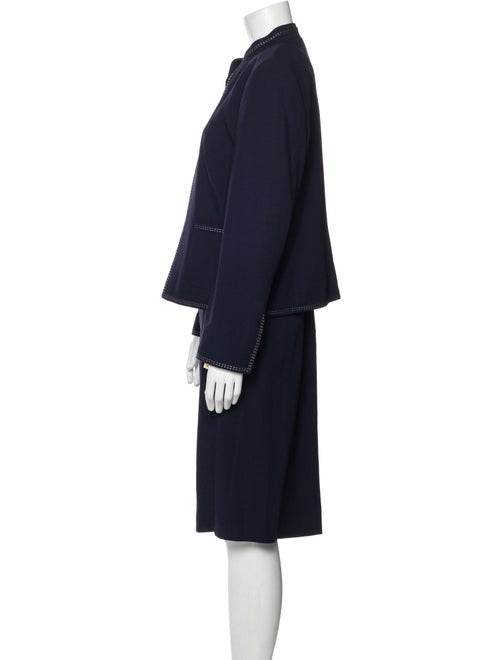 Louis Feraud Virgin Wool Skirt Set