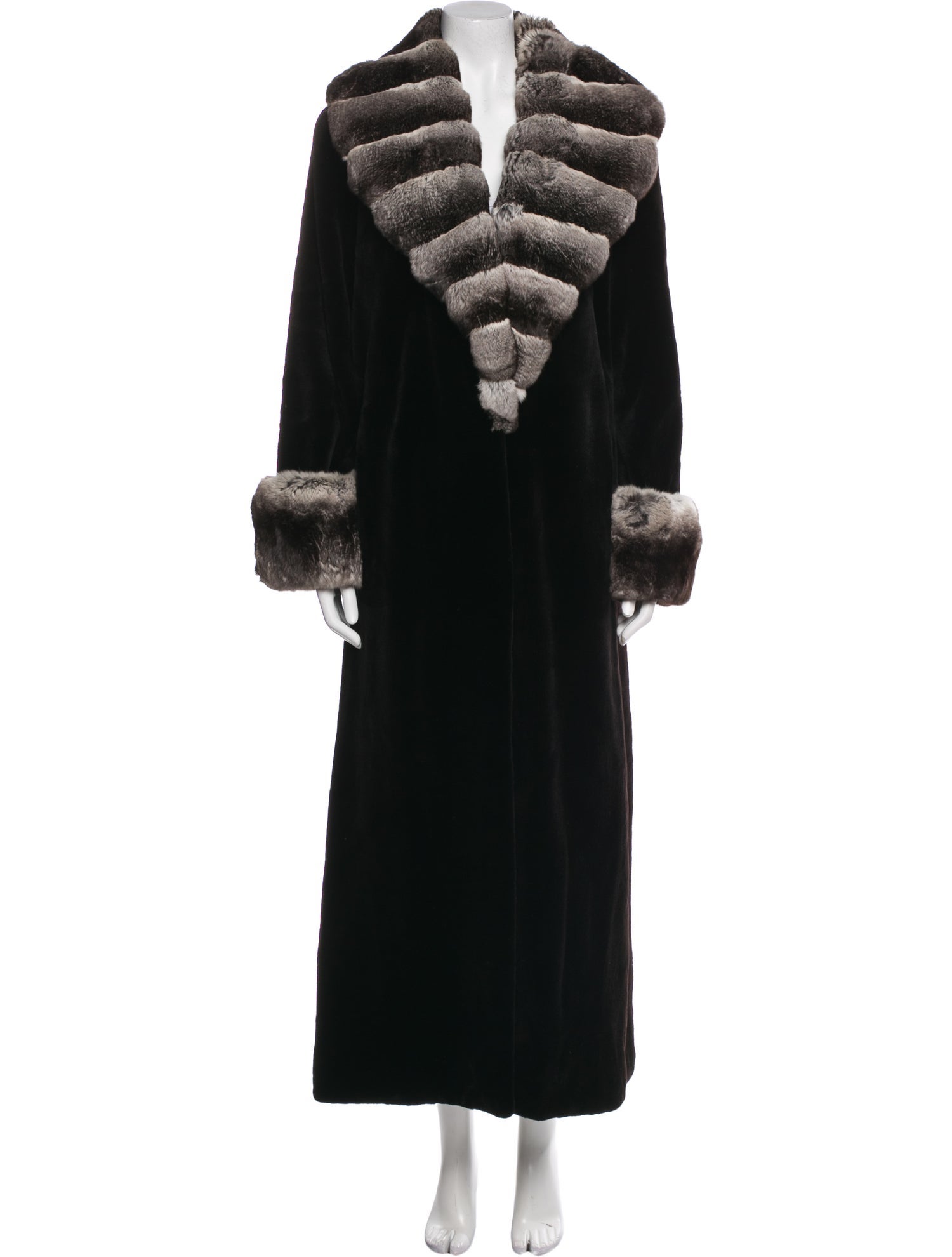 Louis Feraud Vintage 2000's Fur Coat