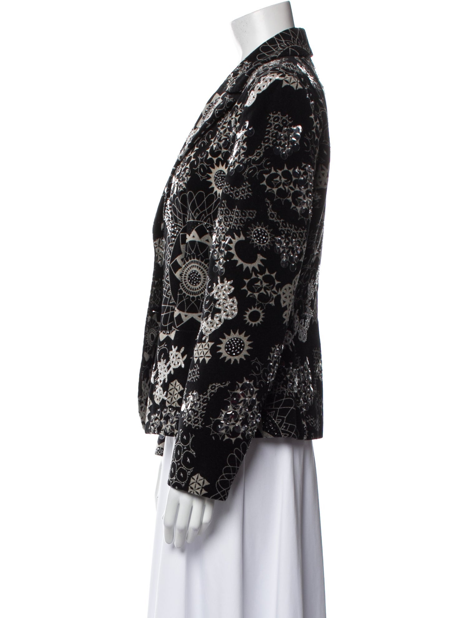 Louis Feraud Vintage Printed Blazer