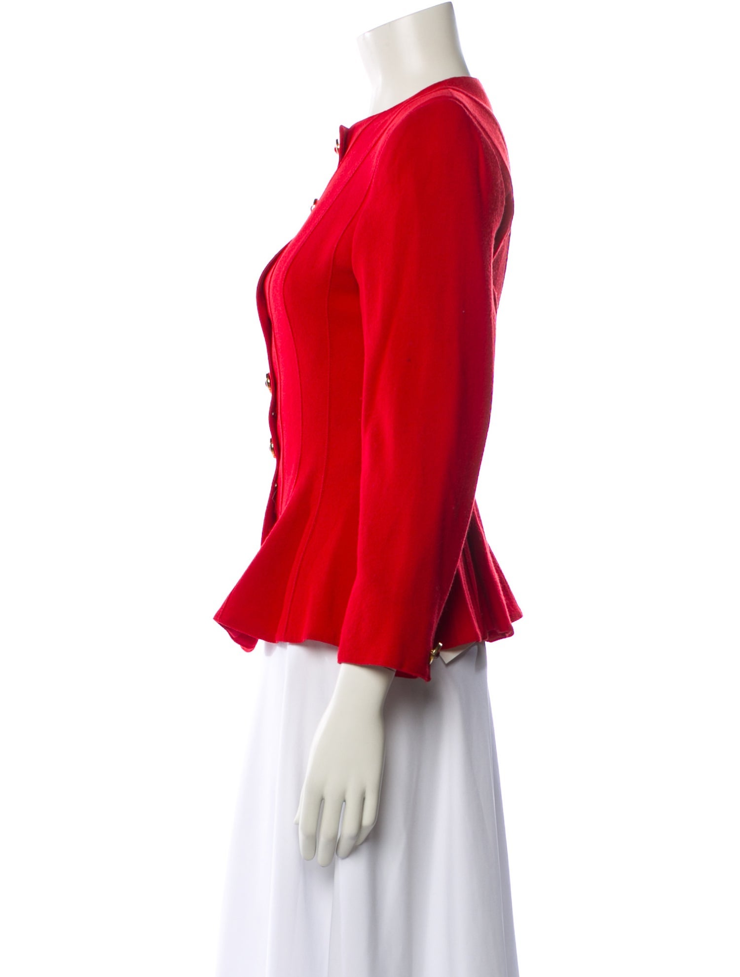 Louis Feraud Vintage Wool Evening Jacket