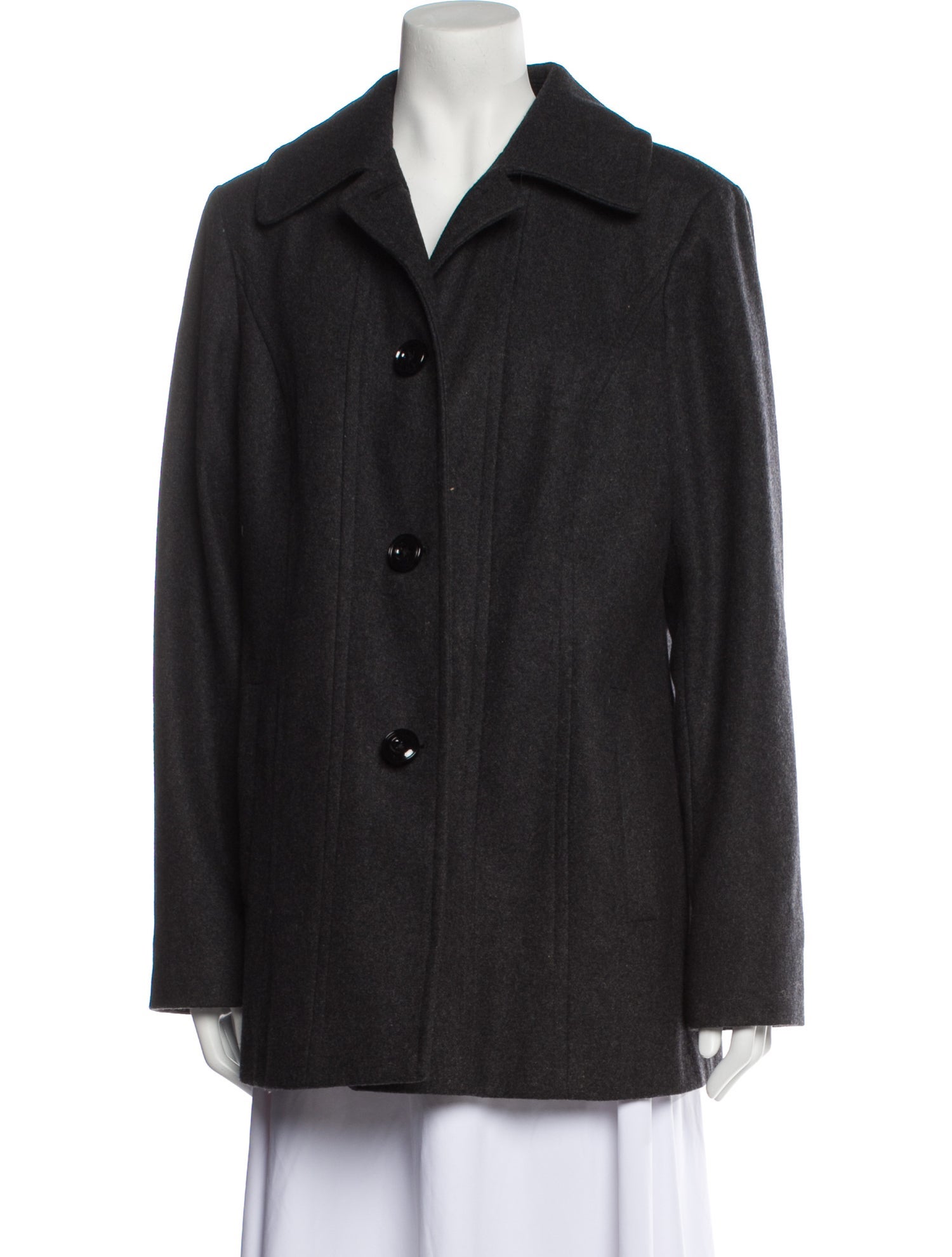 London Fog Coat Grey Coats, Clothing WLOFO22122 The RealReal
