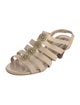 London Fog Patent Leather Gladiator Sandals