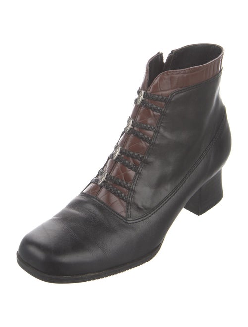 London Fog Leather Combat Boots