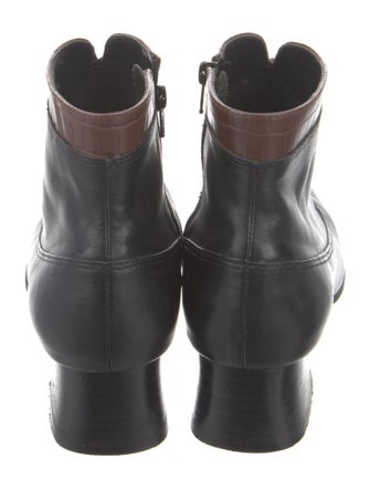 London Fog Leather Combat Boots