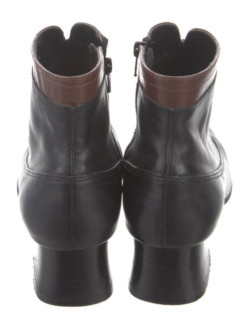 London Fog Leather Combat Boots