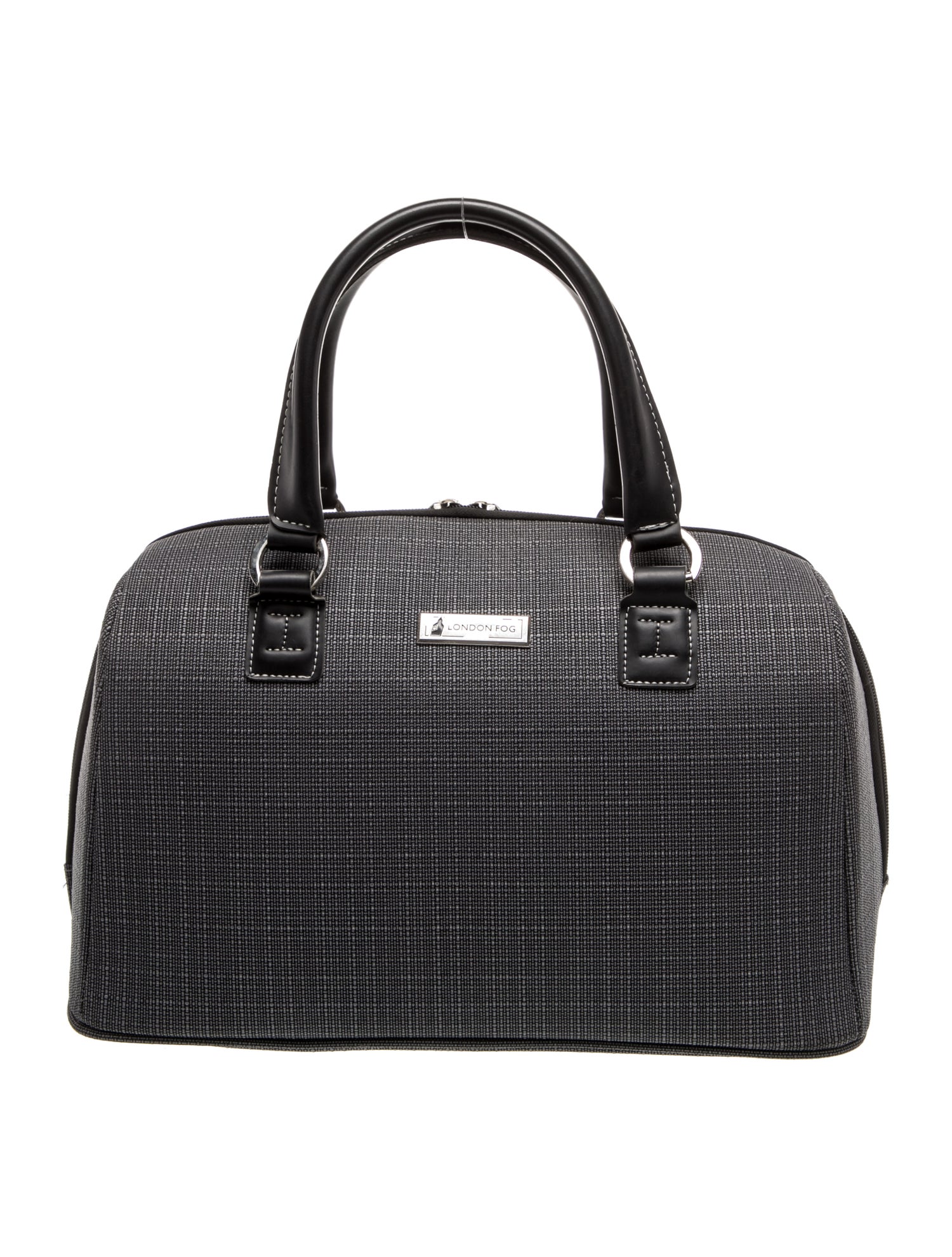 London Fog Canvas Top Handle Bag