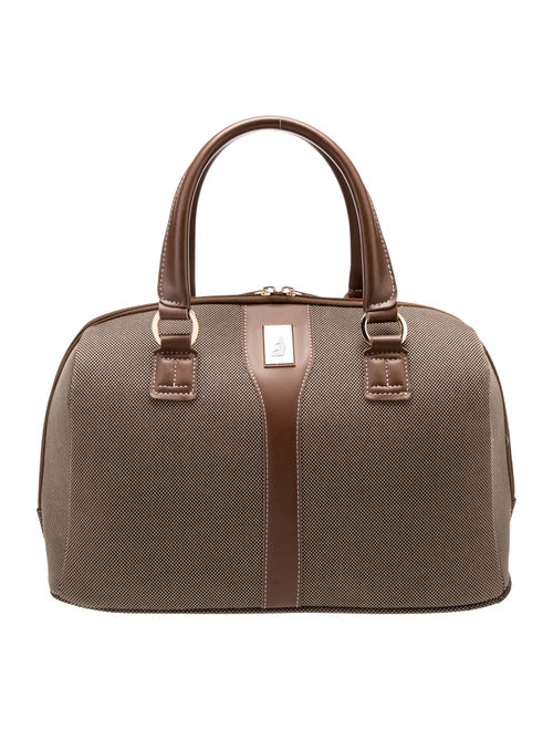 London Fog Canvas Top Handle Bag