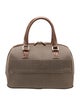 London Fog Canvas Top Handle Bag