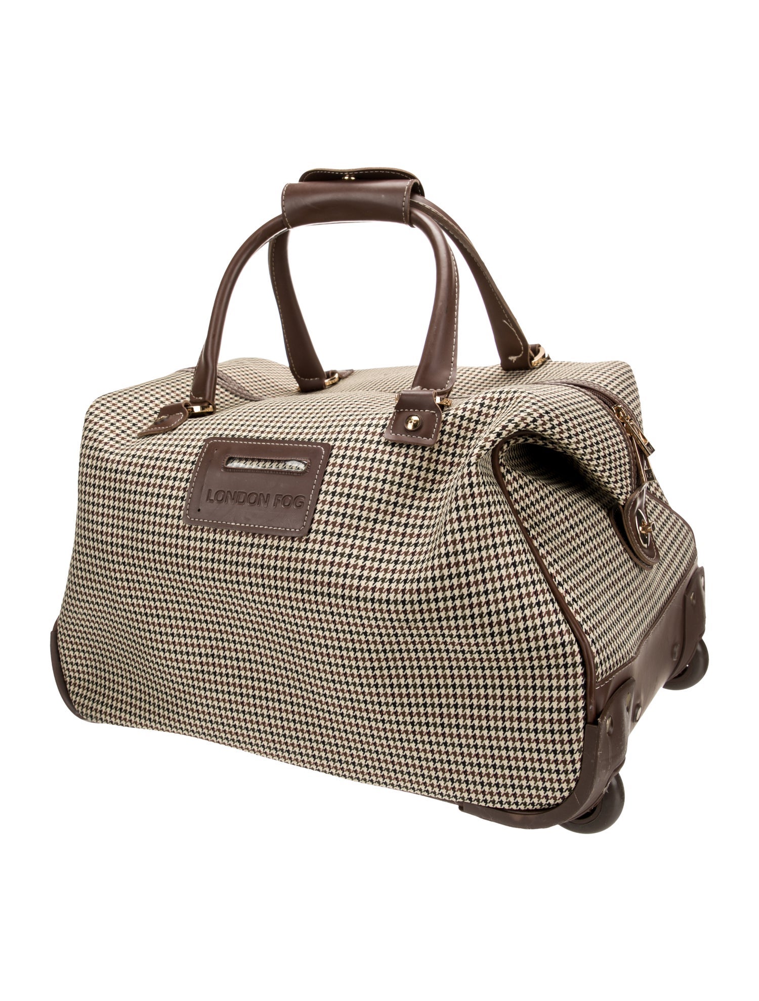 London Fog Canvas Briefcase
