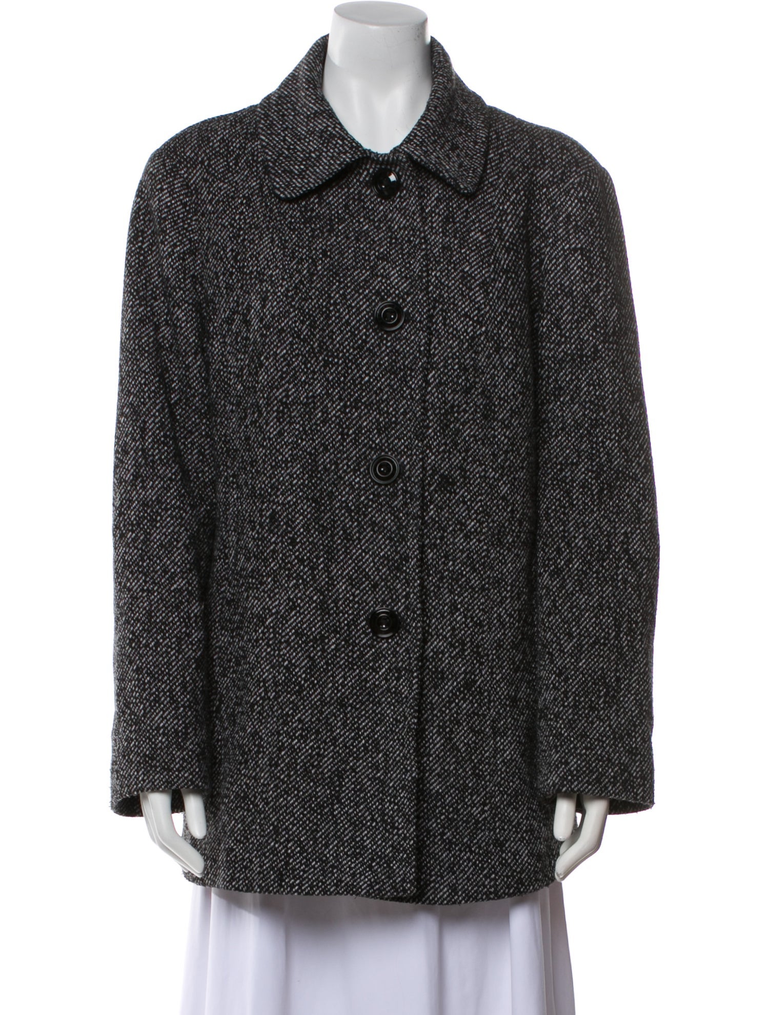 London Fog Tweed Pattern Jacket