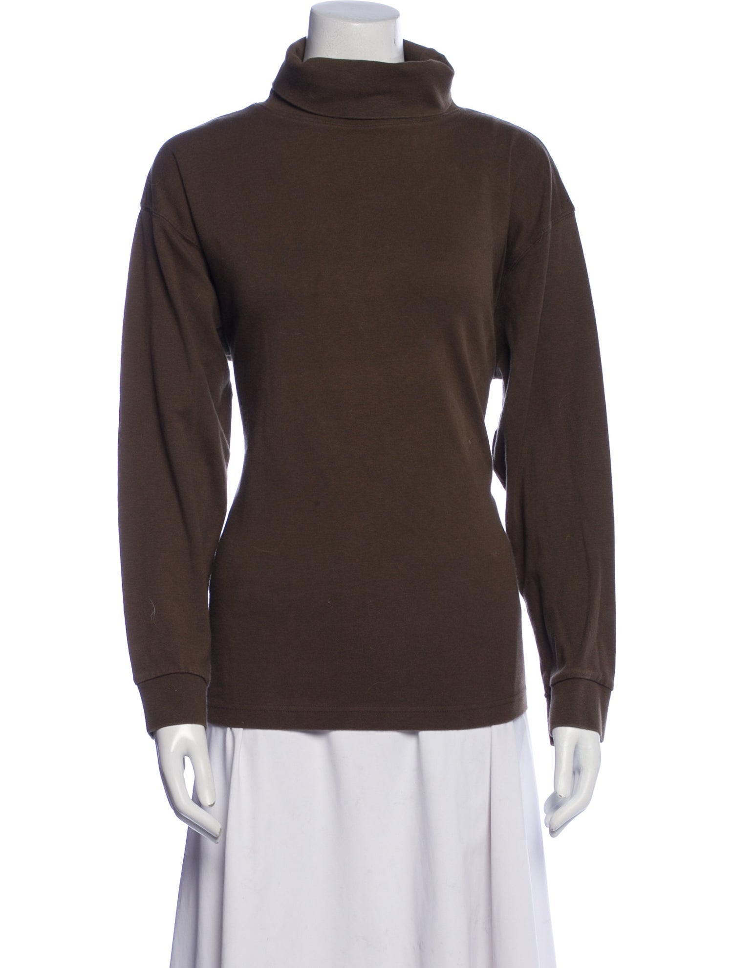 London Fog Turtleneck Long Sleeve Sweatshirt