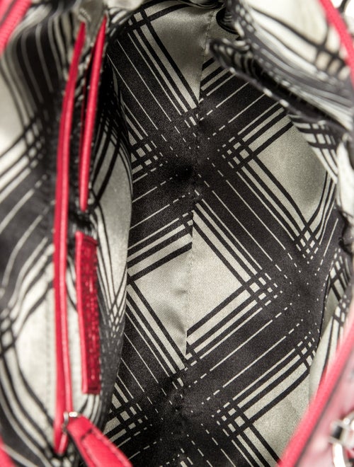 London Fog Leather Top Handle Bag