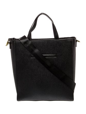 London Fog Vegetarian Leather Messenger Bag