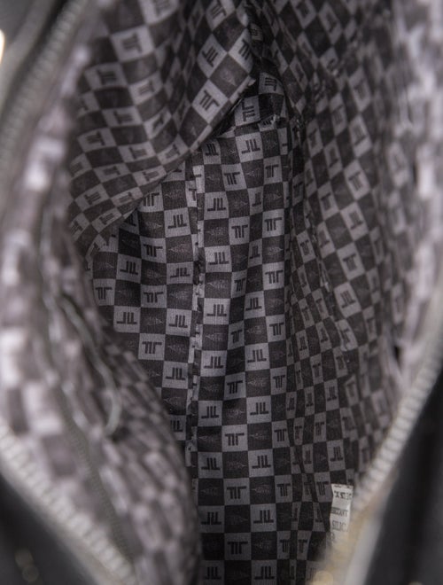 London Fog Vegetarian Leather Messenger Bag