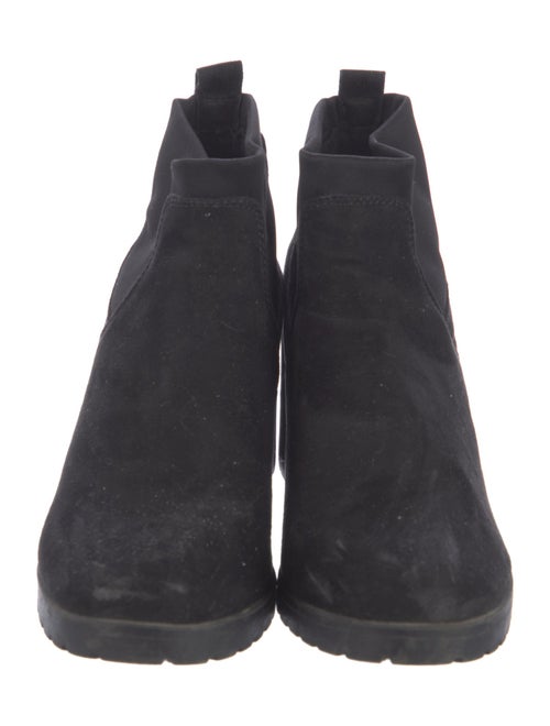 London Fog Suede Chelsea Boots