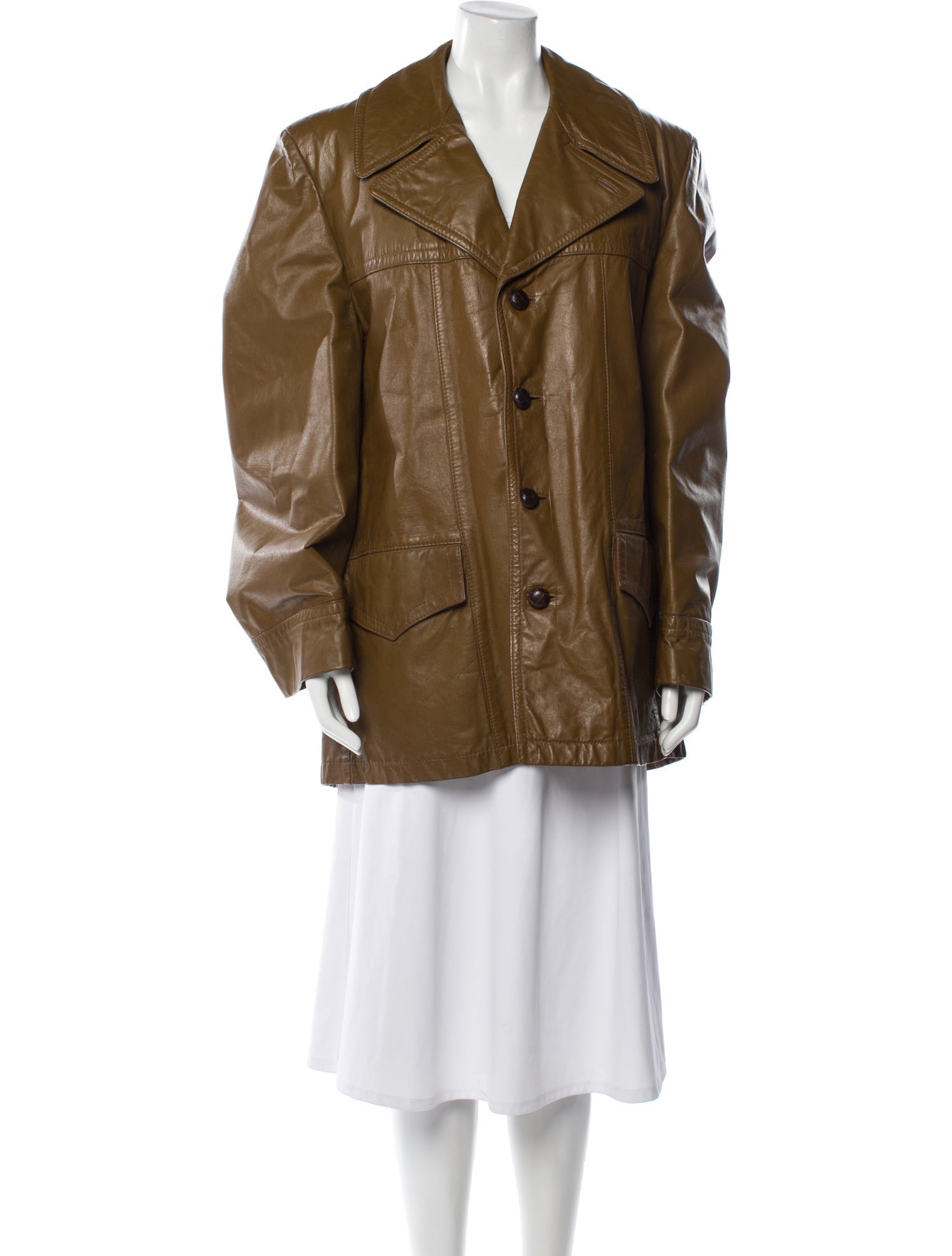 London Fog Faux Fur Coat