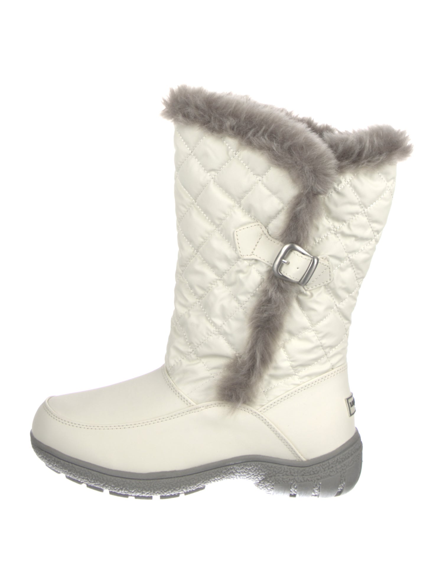 London Fog Faux Fur Trim Boots