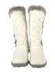 London Fog Faux Fur Trim Boots