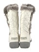 London Fog Faux Fur Trim Boots