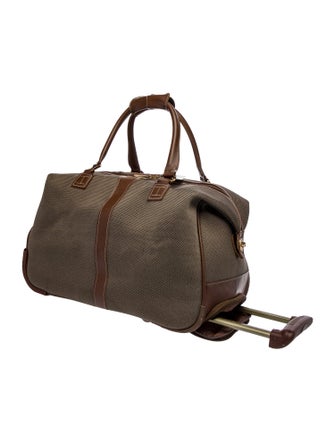 London Fog Canvas Weekender Bag