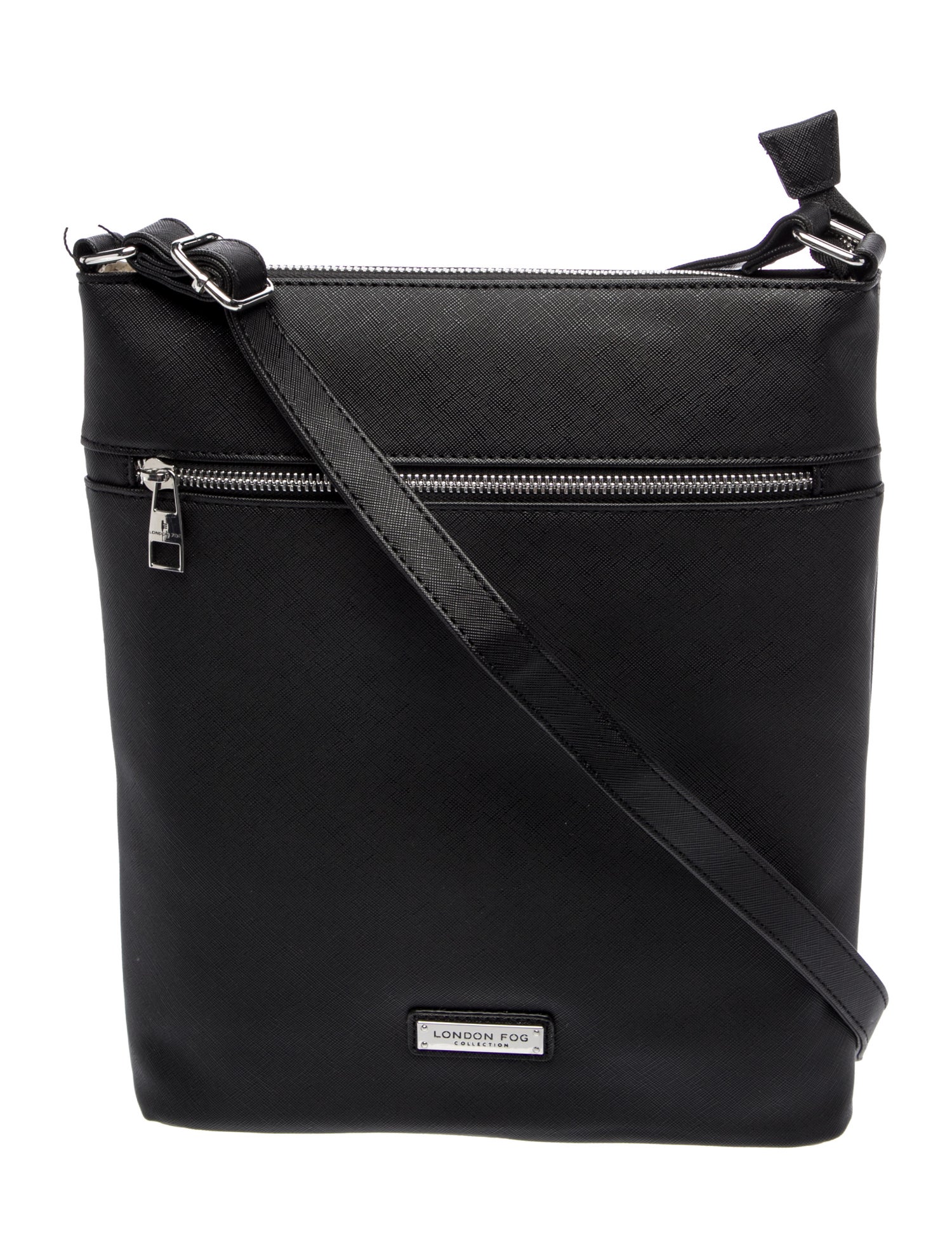 London Fog Vegan Leather Messenger Bag w/ Tags